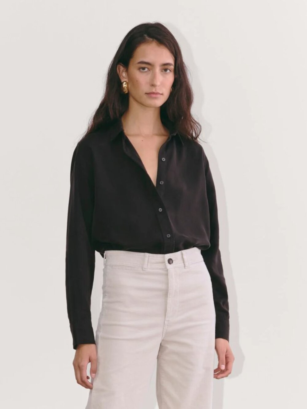 Everlane Relaxed Shirt in Tencel